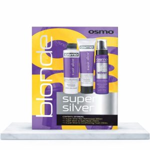 OSMO Super Silver No Yellow Treatment Gift Pack, 3 Pieces