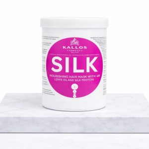 Kallos Silk Nourishing Hair Mask with Olive Oil & Silk Protein, 1 Litre