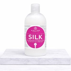 Kallos Silk Nourishing Shampoo with Olive Oil & Silk Protein, 1 Litre