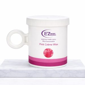 EZ Wax Microwaveable Warm Wax Jar Pink Crème