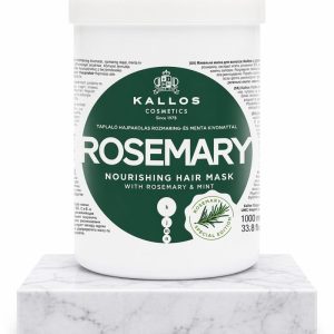 Kallos Rosemary Nourishing Hair Mask with Rosemary & Mint, 1 Litre